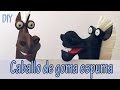 Como hacer un Títere de Caballo con goma espuma - Manualidades para todos