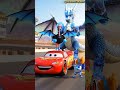 Epic Escape Lighting McQueen Cars Hybrid Star Robot Zombie Coffin Dance #mcqueen #shorts