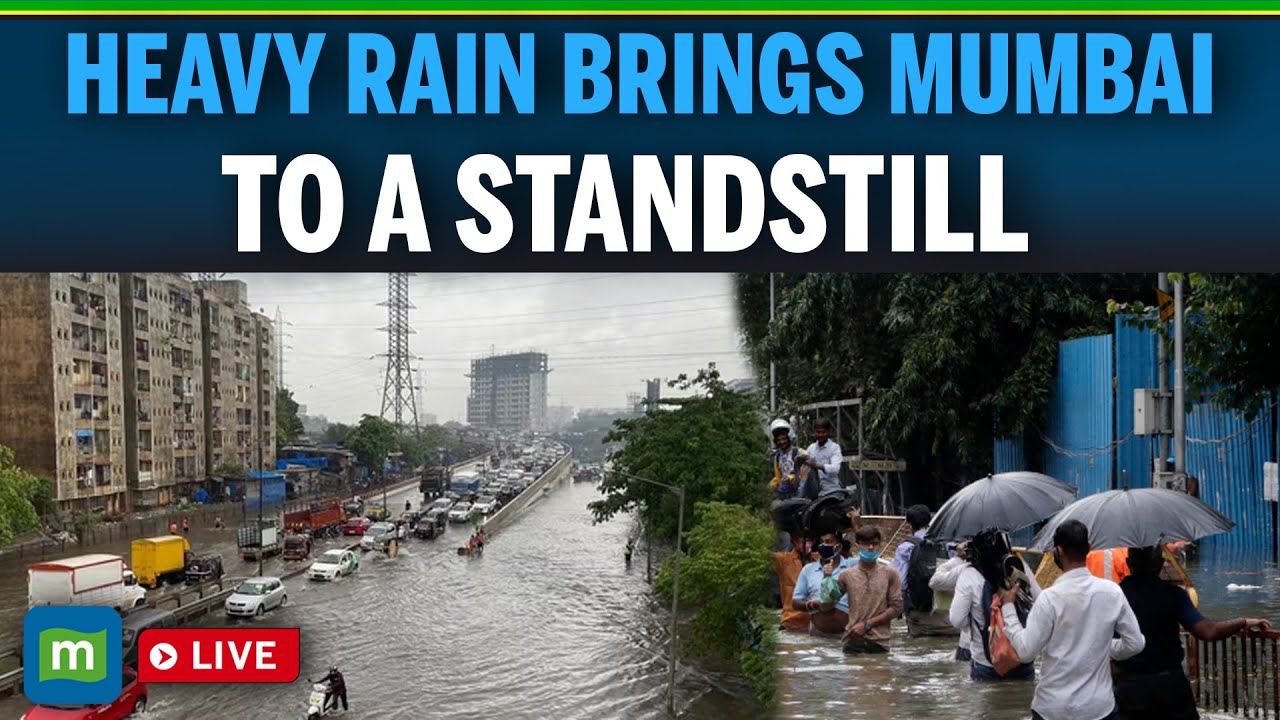 Mumbai Rains LIVE: Heavy Rain Pounds Mumbai, Streets Waterlogged ...