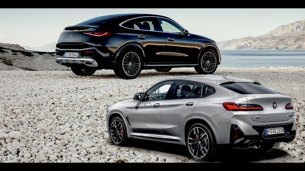 New 2024 BMW X4 M40i Coupe vs Mercedes GLC 300 Both Are Full of