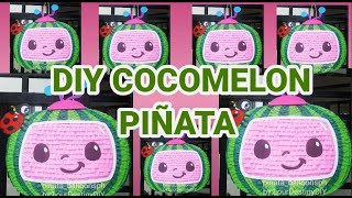 DIY COCOMELON PIÑATA IDEA HOW TO MAKE | como hacer piñata de cocomelon | #lourdestinydiy