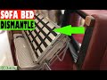 How to dismantle a Sofa Bed Mechanism on a DFS sofa