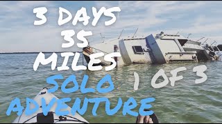 3 Days & 35 Miles Solo Kayaking and Stealth Camping: from my in-laws' backyard to the ocean (1 of 3)