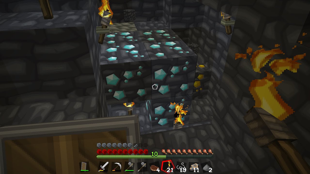 minecraft update 1.20.1 episode 2 mining for ores and diamond armour ...