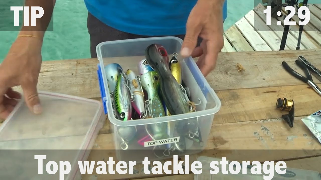 TOPWATER TACKLE STORAGE 