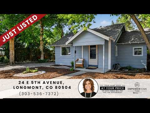 24 E 5th Avenue, Longmont, CO home video tour