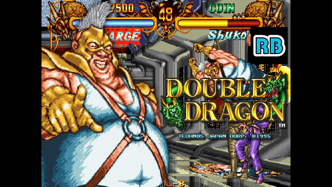 Double Dragon (Neo Geo AES, 1995) USA 100% Original VERY RARE-Tested &  working