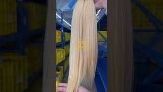 KBL hair 613 blonde hair bundles (blue rubber band hair)