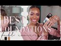 THE TOP 6 FOUNDATIONS OF ALL TIME (DRUGSTORE & HIGH-END)! | BEST FOUNDATIONS FOR OILY SKIN & WOC!