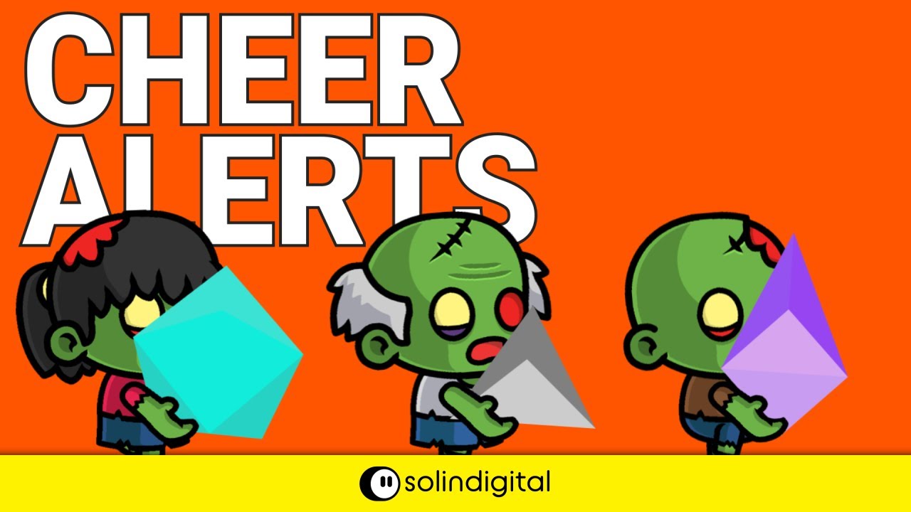 Chibi Zombies Cheer Alerts for Twitch, YouTube, Facebook and Kick ...