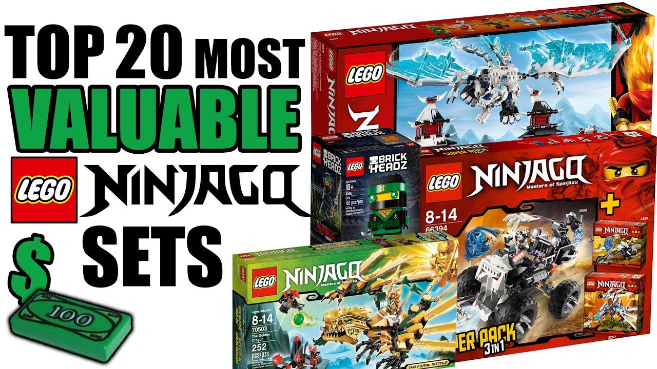 20 MOST VALUABLE LEGO NINJAGO Sets! - YouTube
