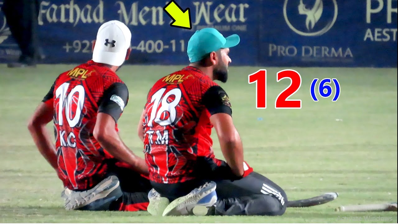 Need 12 Runs in Last Over || Most Thrilling Cricket Match Ever In MPL ...
