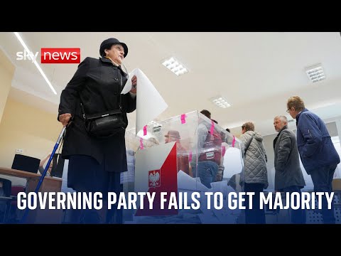 Poland election: governing right-wing party fails to secure majority