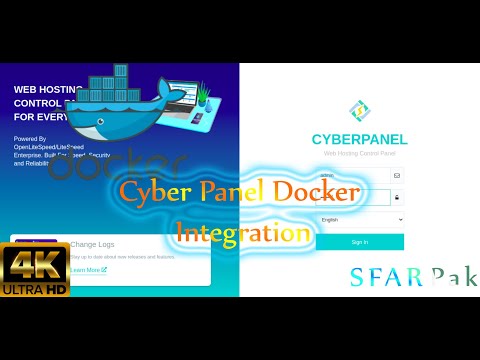 CyberPanel Docker Integration |  SFARPak #SFARPak