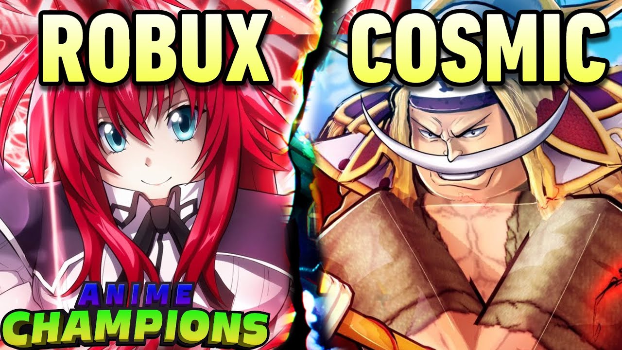 Are ROBUX UNITS Better Than COSMICS In Anime Champions Simulator?