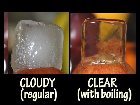 BEST Way to Make Crystal CLEAR Ice Cubes!!