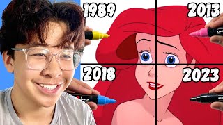 Drawing ARIEL Throughout The Years (19892023)