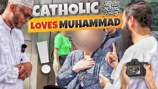 EMOTIONAL SHAHADA! Catholic Woman loves the Prophet Muhammad ﷺ and accepts Islam! OTMF Guide
