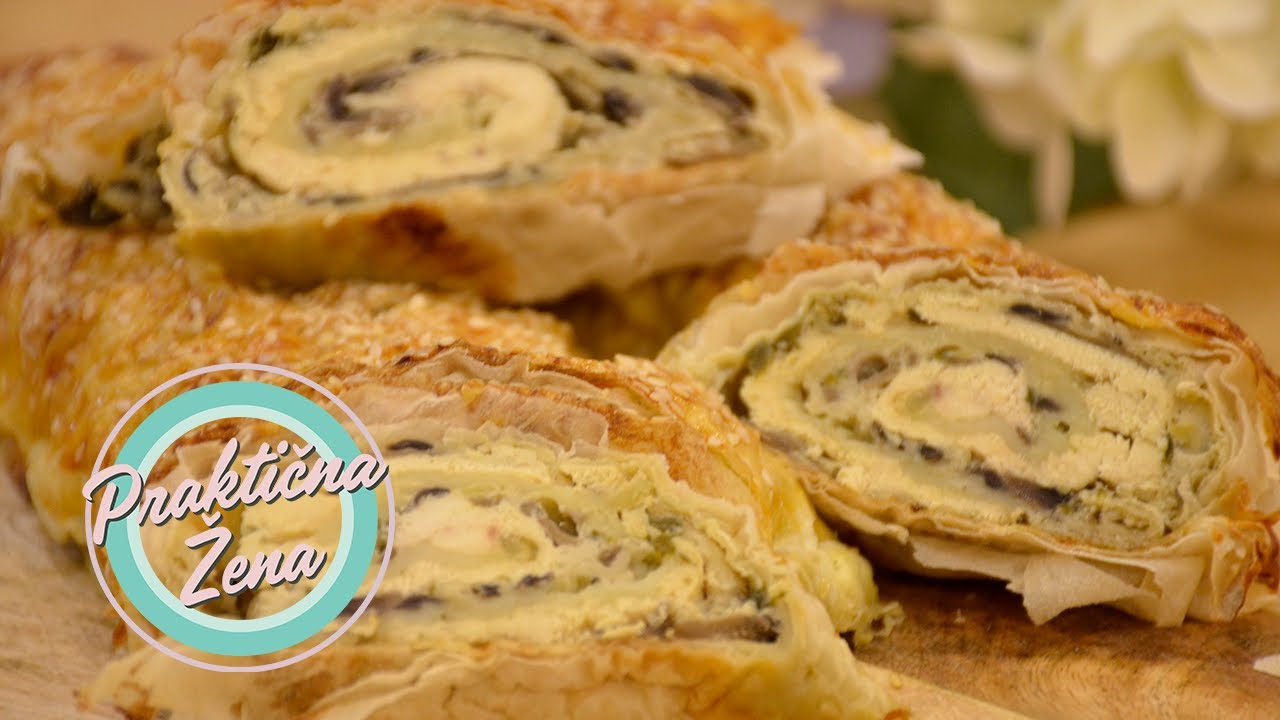 Praktična žena – Rolat sa piletinom i šampinjonima