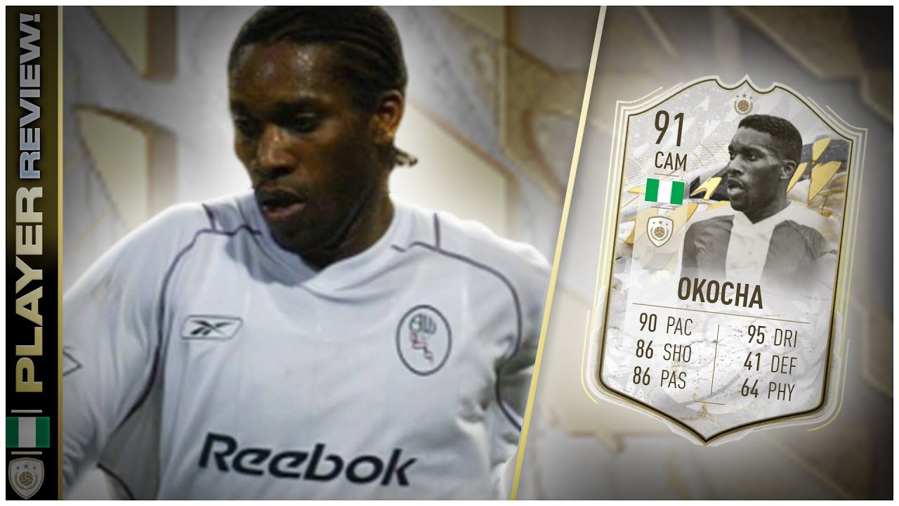 PRIME ICON MOMENTS 91 RATED JAY JAY OKOCHA PLAYER REVIEW - FIFA 22 ULTIMATE TEAM