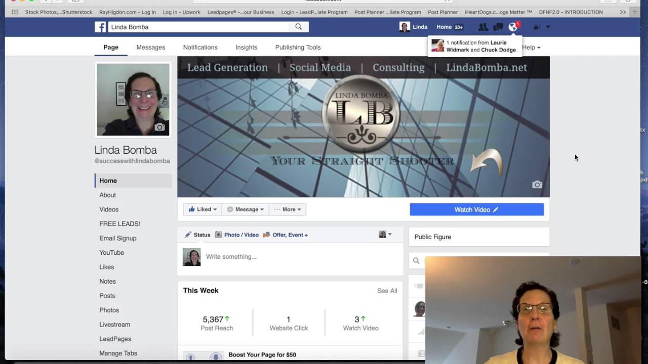 How To Pin A Post To The Top Of Your Facebook Page - YouTube
