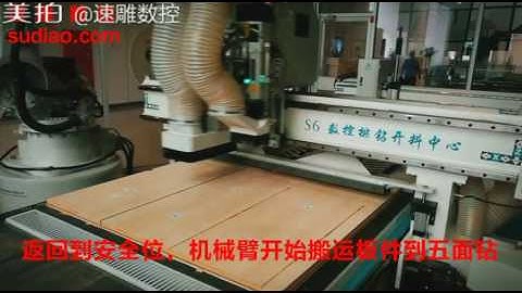 SUDIAO CNC Router Production Line Machine in China Science&Technology Museum