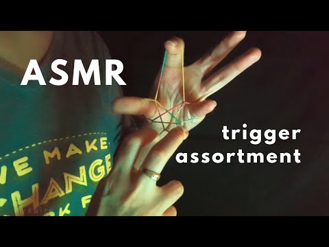 ASMR TRIGGER ASSORTMENT (whispered, lofi)