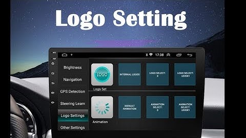 Boot logo setting in Floating Android car stereo