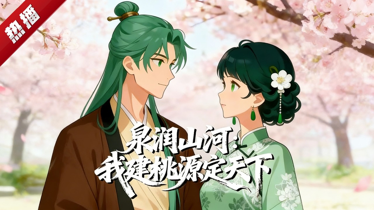 MULTI SUB《泉润山河：我建桃源定天下》李青山意外穿越成遭遇大旱的农户，绑定空间签到系统，通过每日签到获得资源，凭借系统种田、打造新王朝！ #AI #动漫 #无尽动漫社