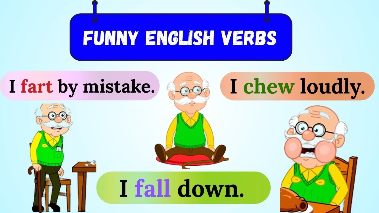 Easy English Verbs for Beginners | Learn with Grandpa 👴