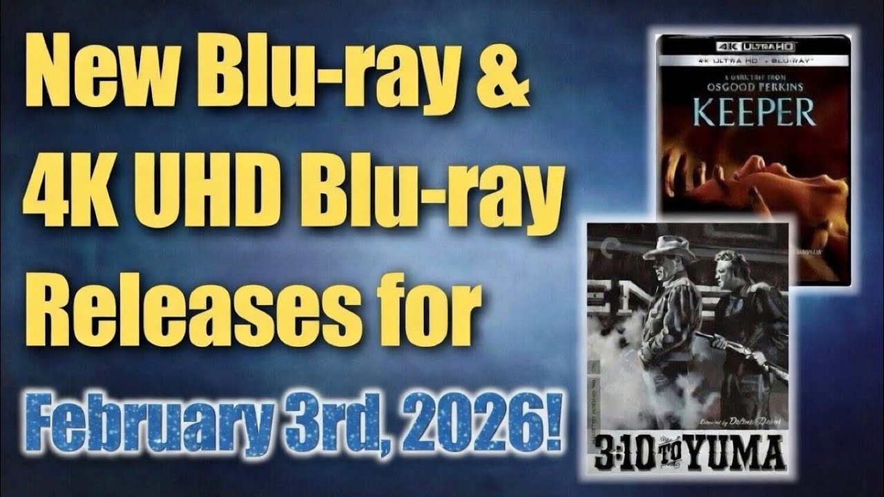 Новые релизы на Blu-ray и 4K UHD Blu-ray запланированы на 3 февраля 2026 года!