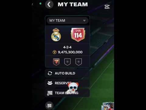 my fc mobile 26 team 🥵🥵. #football #fcmobile
