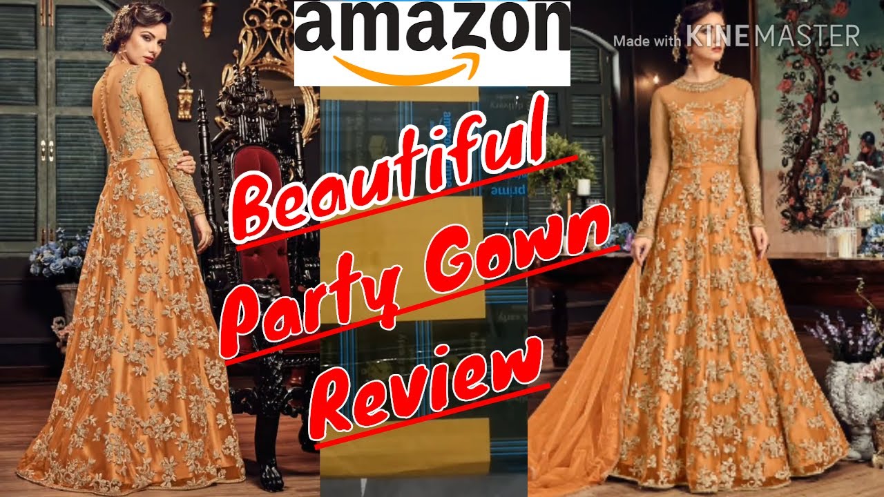 amazon long dress party wear