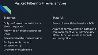 Packet Filtering Firewall - Part -2 | Stateless Firewall VS Stateful Firewall
