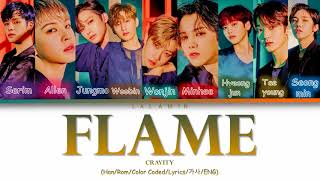 CRAVITY – 'FLAME' Lyrics (Color Coded_Han_Rom_Eng) Resimi