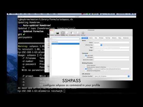 ssh login with password using sshpass