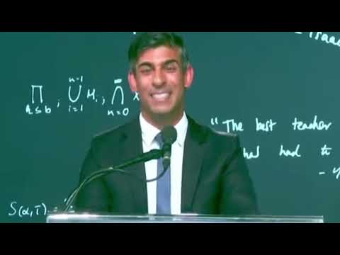 Rishi Sunak begins his speech with 'Jai Siya Ram' at Cambridge University