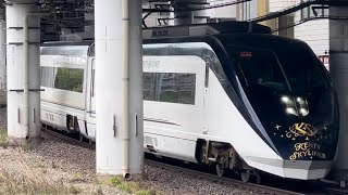 京成AE形04編成（KENTY SKYLINERラッピング）が特急スカイライナー上野行きとして日暮里駅0番線に到着停車するシーン（AE41運行）2024.5.12.14:00