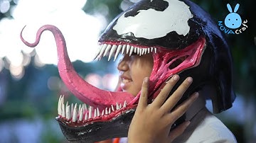 Halloween venom mask 3D Print - NOVA Craft