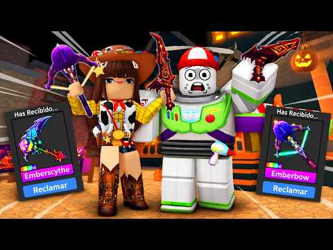 NEW HALLOWEEN UPDATE with MY BOYFRIEND in MURDER MYSTERY 2 / Roblox
