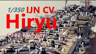 1350 Ijn Cv Hiryu 1942 Midway