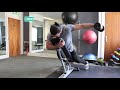 How To Do Dumbbell Lying One Arm Rear Lateral Raise | Exercise Demo