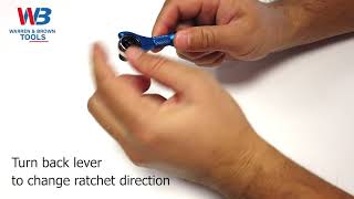 90 Teeth 1 4 Hex Super Mini Swivel Ratchet