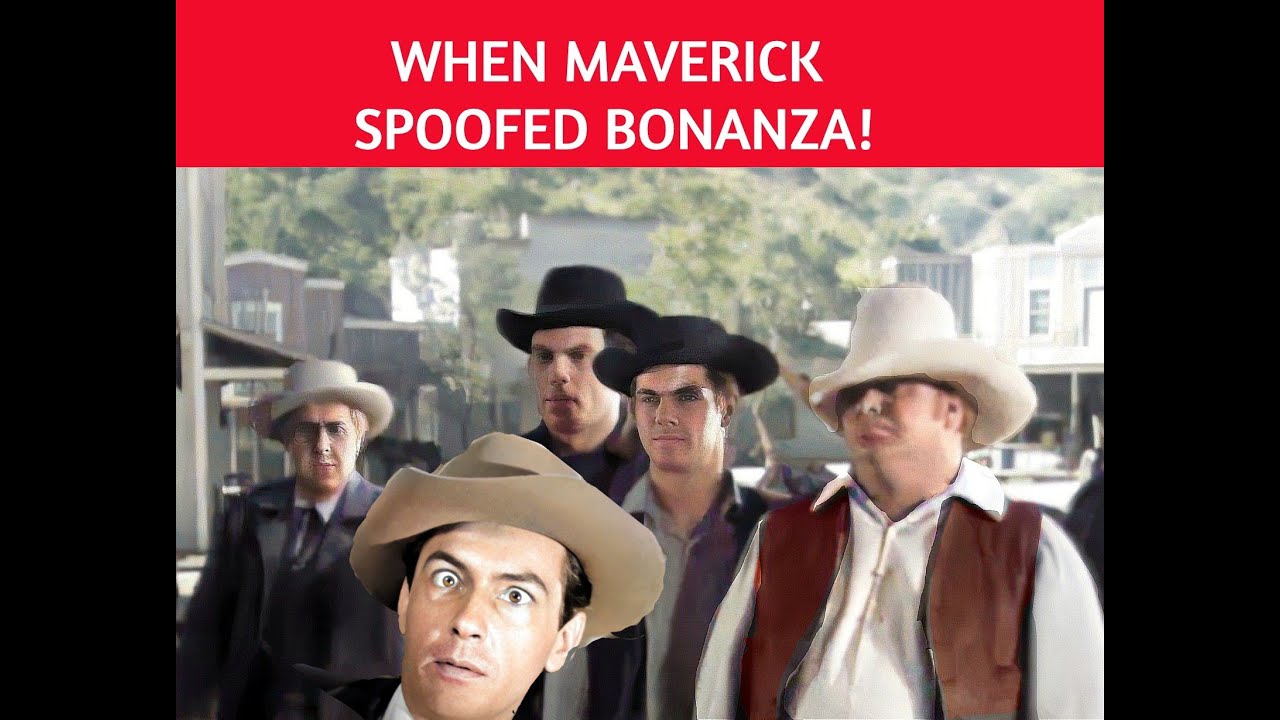 When Maverick Spoofed Bonanza - YouTube