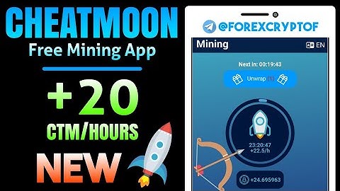 Cheatmoon Free Mining App || How To Mine CTM Token || Free Crypto Mining App