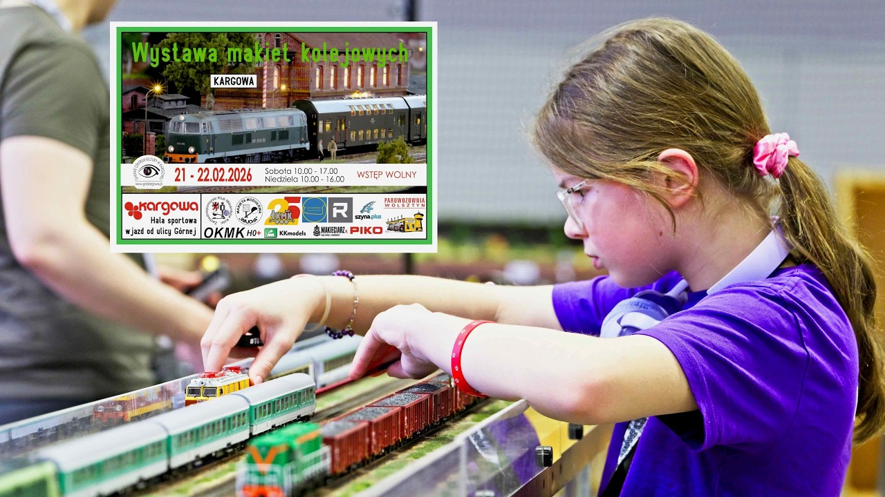 Dzieciaki przejęły ruch na makiecie! Wystawa makiet w Kargowej 2026