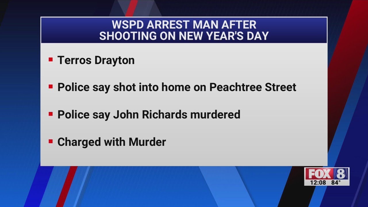 Man charged for deadly New Year's Day shooting in Winston-Salem - YouTube