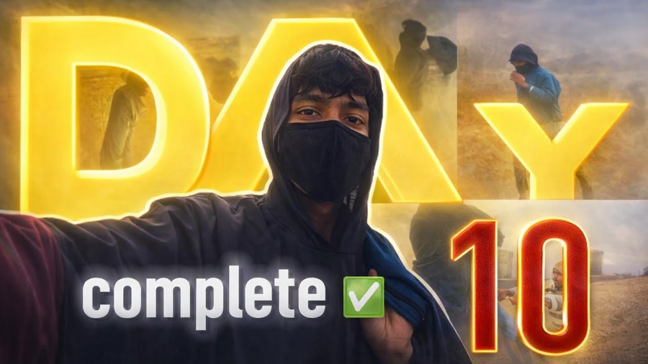 Day 10 Complete✅ | Village Boy’s Workout Challenge 🔥| No Gym, No excuse | Desi workout 