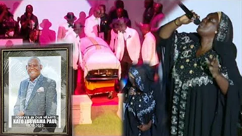 So Emotional:Mariam Ndagire breaks down during performance of a tribute song for Late Kato Lubwama