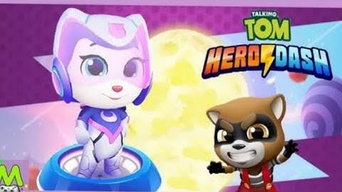 Talking Tom Hero Dash - Angela - 3 x Gameplay Android and IOS